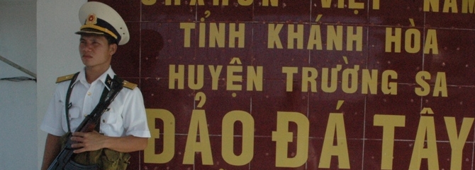 Einweihung eines Hauses für Soldaten auf Spratly-Inselgruppe